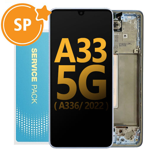Samsung Galaxy A33/A336 5G Service Pack OLED Screen - Black