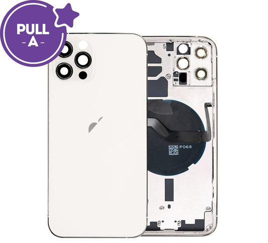 iPhone 12 Pro Oem Compatible Housing with Full Parts - White
