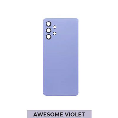 Samsung A32 5G/A326 Back Glass With Camera Lens And Adhesive - Awesome Violet