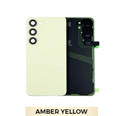 Samsung Galaxy S24 Back Glass Replacement - Amber Yellow back glass replacement part