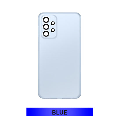 Samsung A23/236 5G Back Glass With Camera Lens And Adhesive - Light Blue