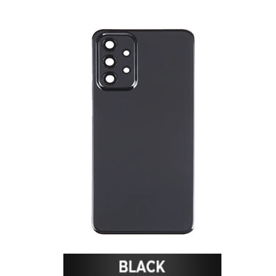 Samsung A23/236 5G Back Glass With Camera Lens And Adhesive - Black