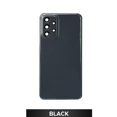 Samsung A23/235 4G Back Glass With Camera Lens And Adhesive - Black