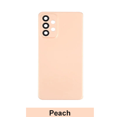 Samsung A23/236 5G Back Glass With Camera Lens And Adhesive - Peach