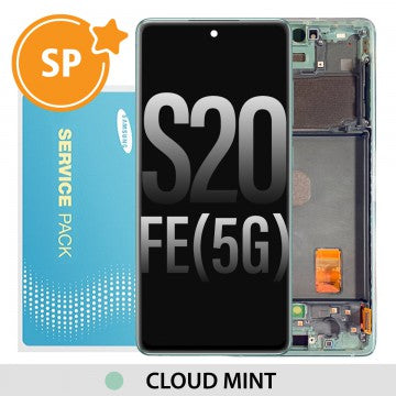 Samsung Galaxy S20FE Service Pack with Frame - Mint