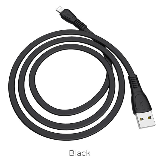 HCOO X40 Noah charging data cable for Lightning - Black