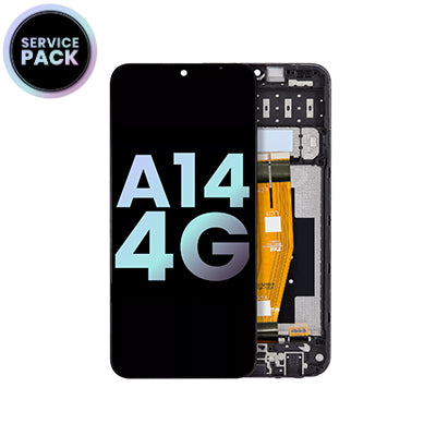 Samsung Galaxy A14 5G/A146 Service Pack Screen With Frame - Black