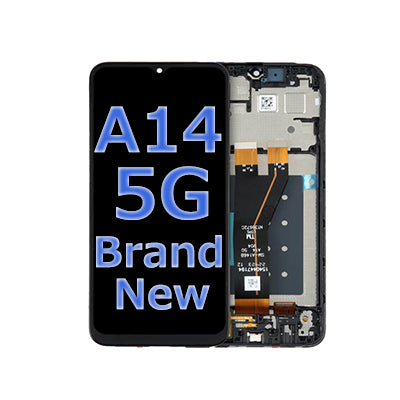 Samsung Galaxy A14 5G/A146P Original New Screen with Frame - Black