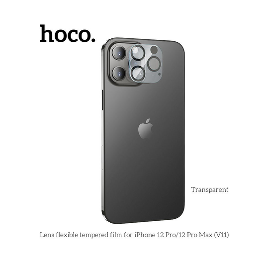 HOCO V11 Camera Lens Flexible tempered glass- iPhone 12 Pro Max
