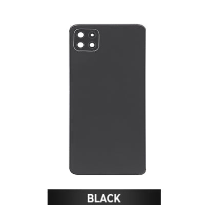 Samsung A22/A226 5G Back Glass With Camera Lens And Adhesive - Black