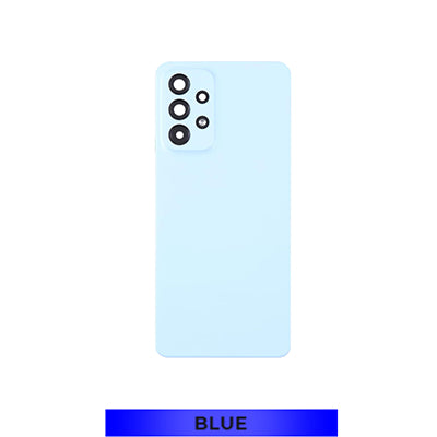 Samsung A53 5G/536 Back Glass With Camera Lens And Adhesive - Blue