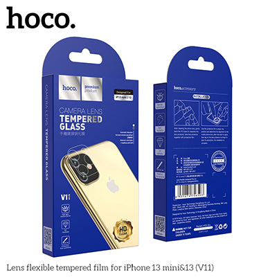 HOCO V11 Camera Lens Flexible tempered glass Protector- iPhone 13 mini/13