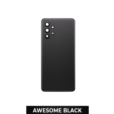 Samsung A32 5G/A326 Back Glass With Camera Lens And Adhesive - Awesome Black