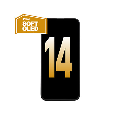 iPhone 14 Soft OLED Aftermarket Screen Replacement screen assembly replacement part