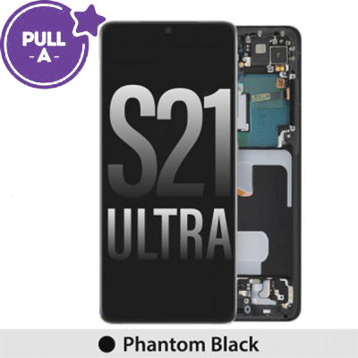Samsung Galaxy S21 Ultra Pull A grade Screen - Black