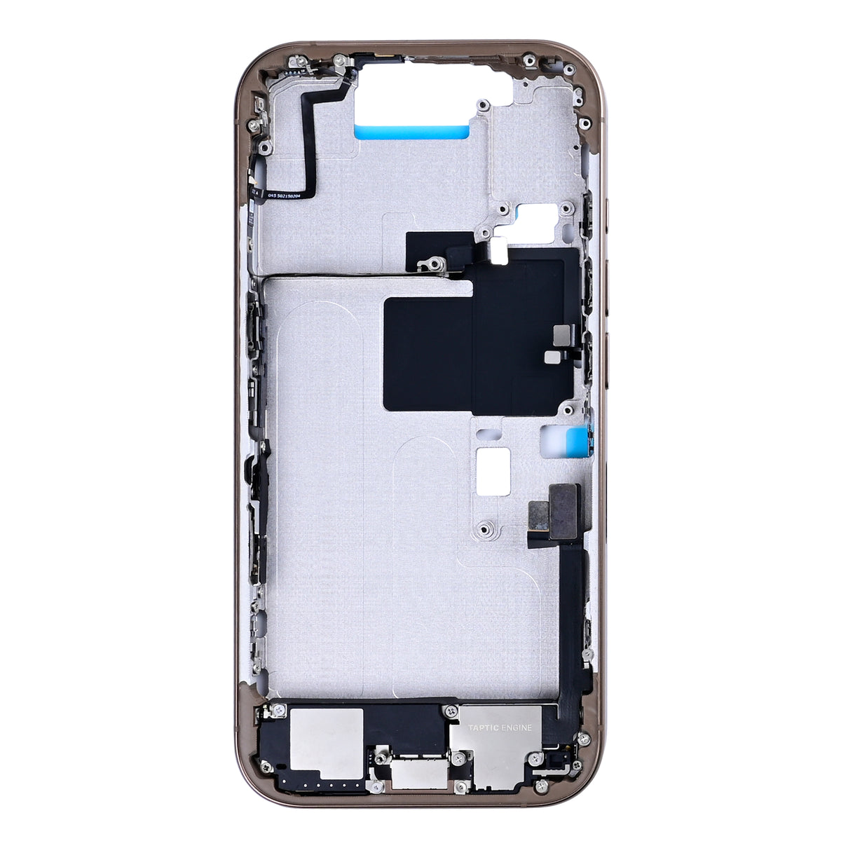iPhone 16 Pro Pull Mid Frame Housing With Small Parts - Desert Titanium