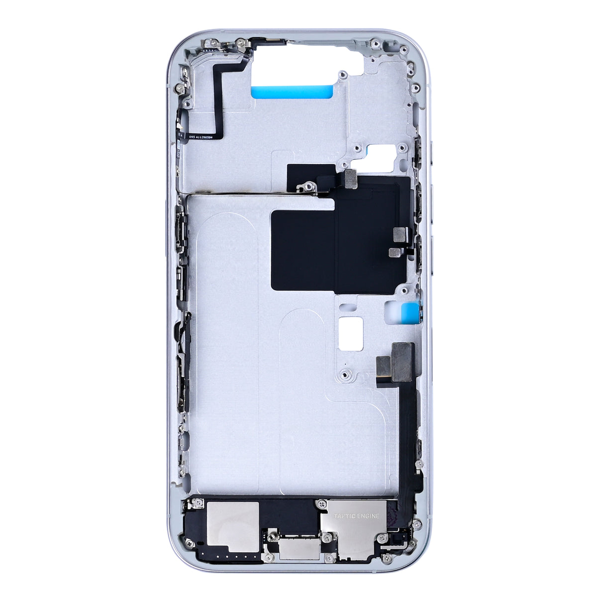 iPhone 16 Pro Pull Mid Frame Housing With Small Parts - White Titanium