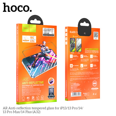 Hoco A32 AR Anti-reflection Tempered Glass Screen Protector For iP13 Pro Max /14 Plus
