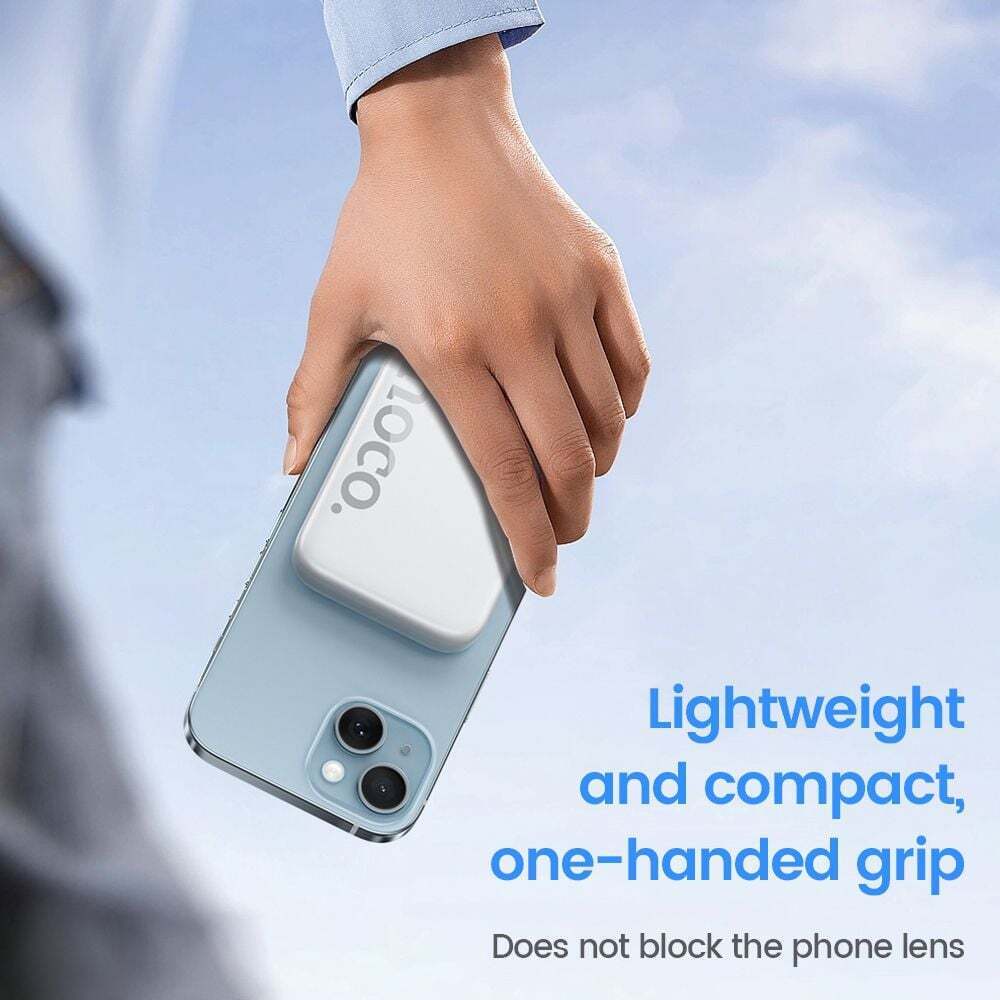 HOCO J117A 20W Charging Power Bank 10000mAh - White wholesale mobile accessory