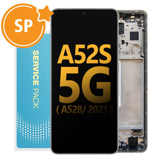 Samsung Galaxy A52S/A528B 5G Service Pack OLED Screen - Black