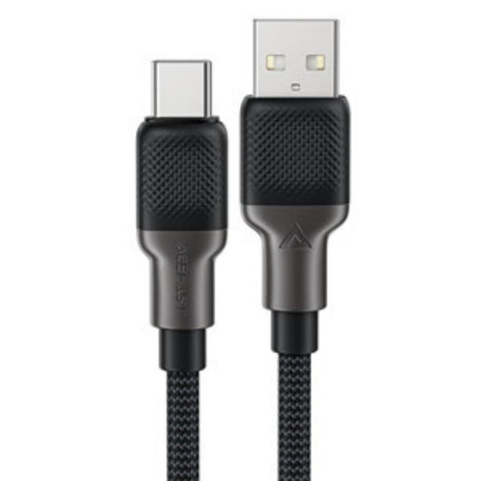 C10-04 USB-A to USB-C silicone braid charging data cable