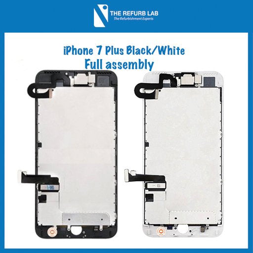 iPhone 7 Plus Full Assembly Replacement Aftermarket Screen - White