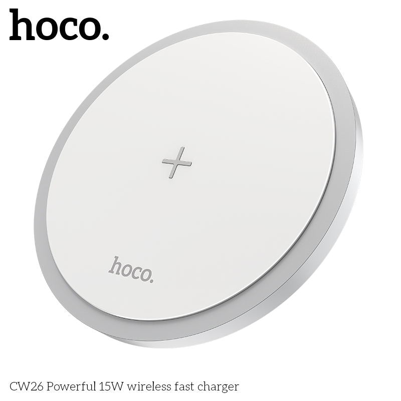 Hoco CW26 15W wireless fast charger – mobiledirectau