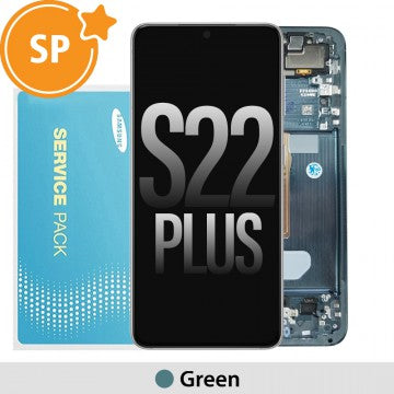 Samsung Galaxy S22 Plus Service Pack Screen - Green