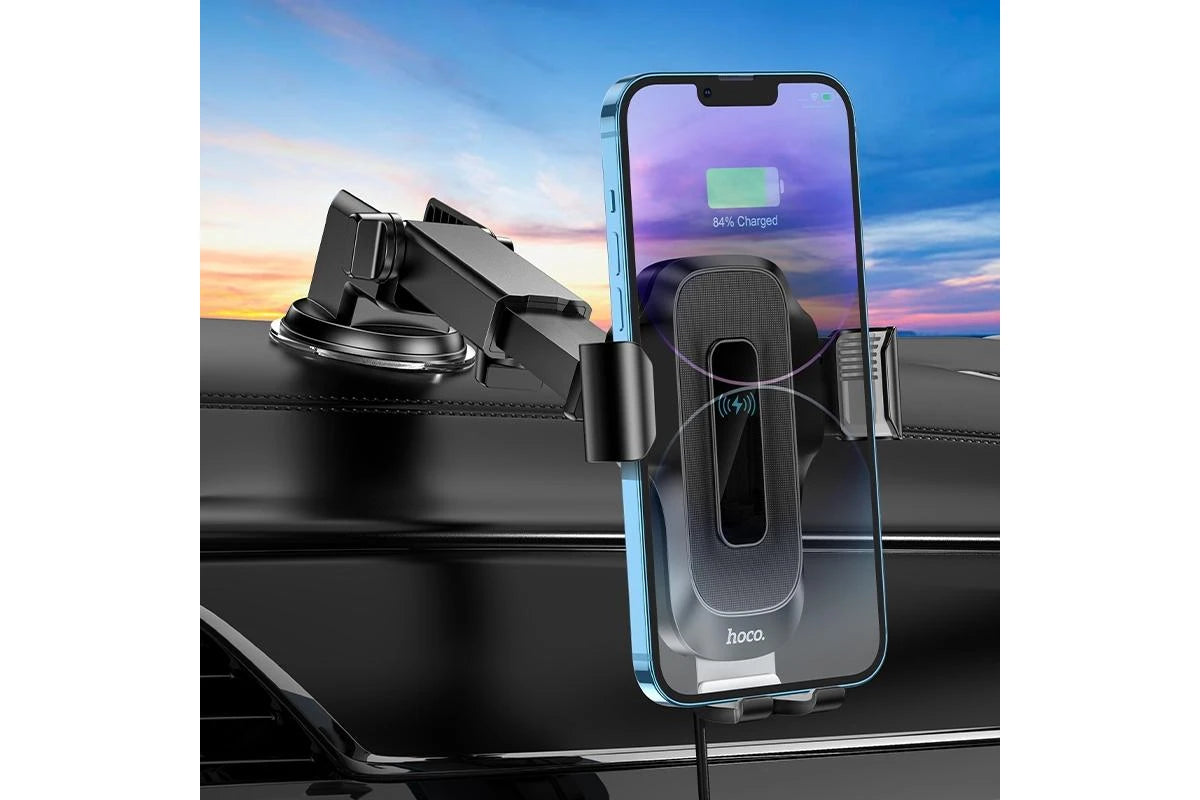 HW3 Wise automatic induction wireless fast Car Phone Holder wholesale mobile accessory