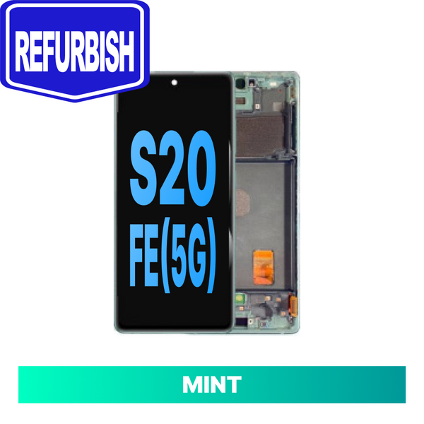 Samsung Galaxy S20FE OLED Assembly Refurbished - Mint