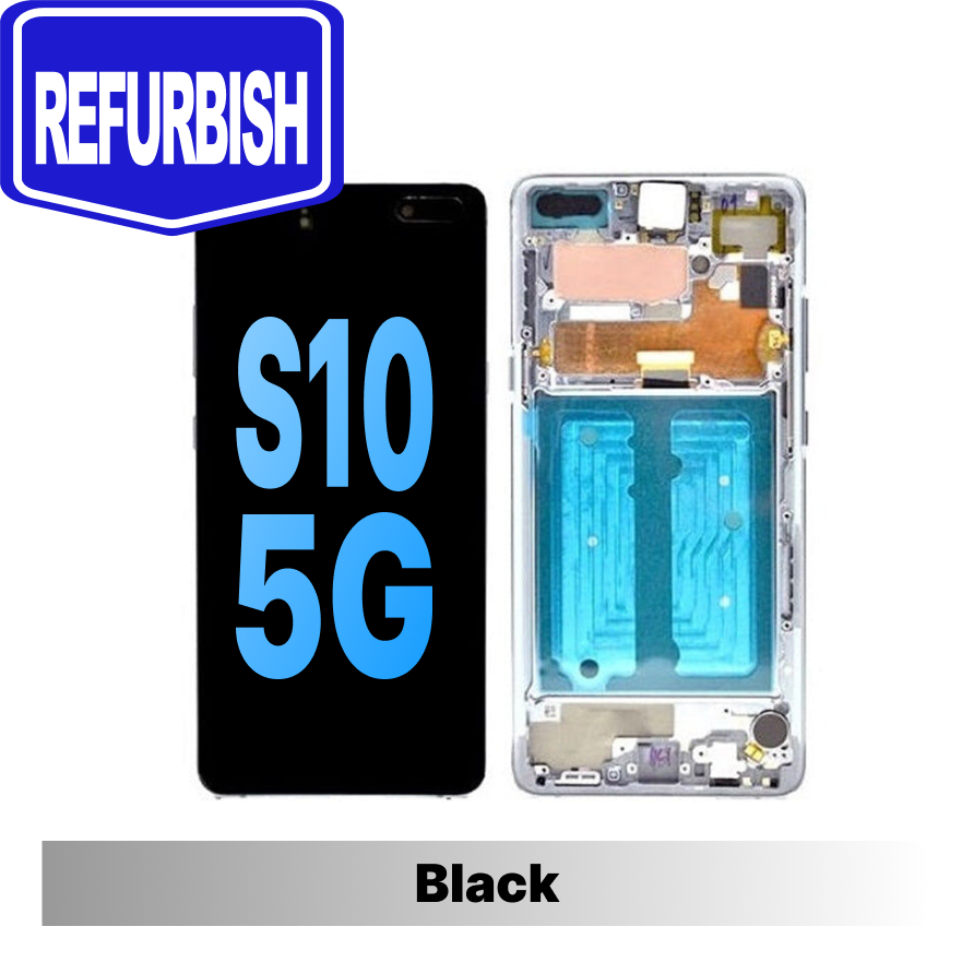 Samsung Galaxy S10 5G Refurbished with Frame - Black