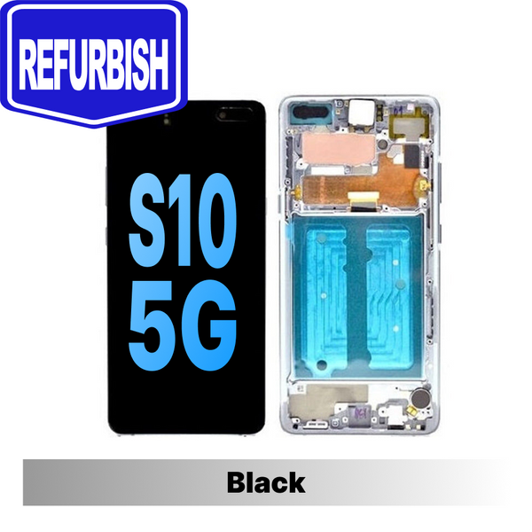 Samsung Galaxy S10 5G Refurbished with Frame - Black