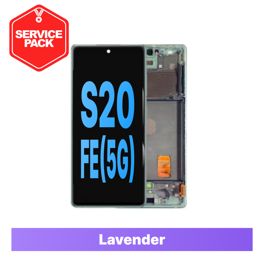 Samsung Galaxy S20FE Service Pack with Frame - Lavender