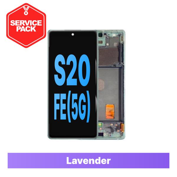 Samsung Galaxy S20FE Service Pack with Frame - Lavender