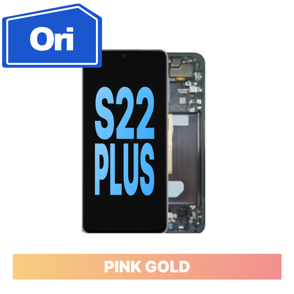 Samsung Galaxy S22 Plus Brand New LCD Touch Digitizer Assembly - Pink Gold