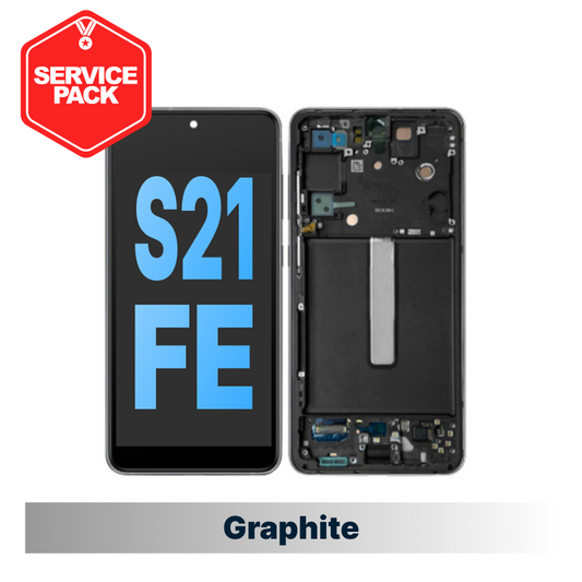 Samsung Galaxy S21FE Service Pack with Frame - Grey