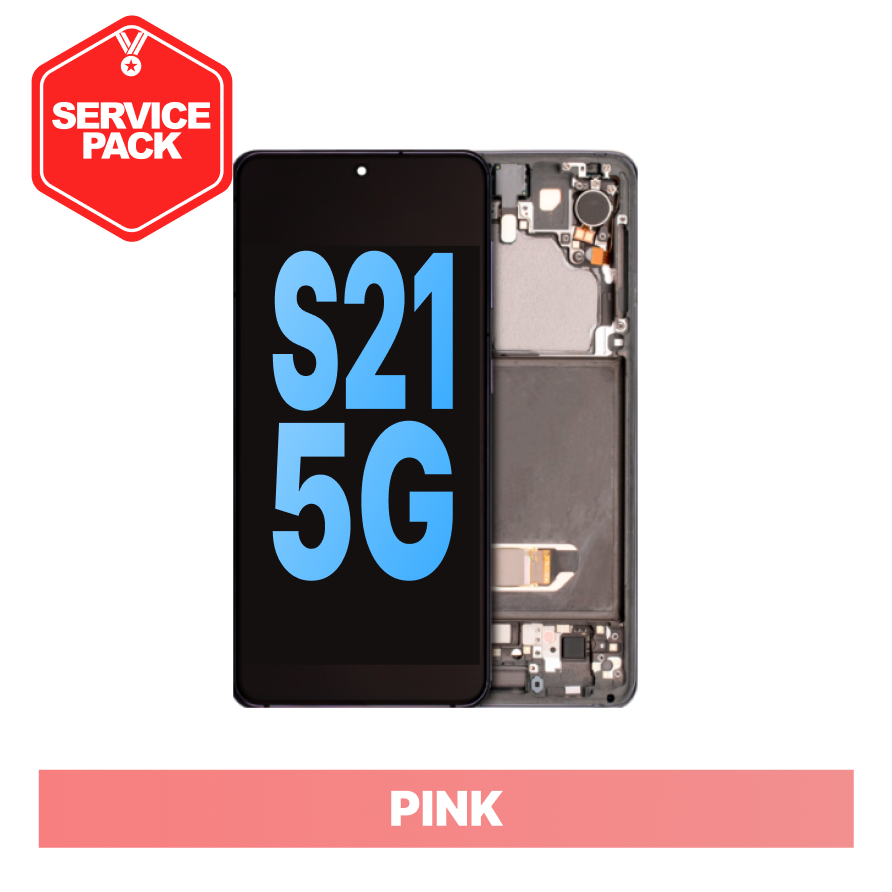 Samsung Galaxy S21 5G Screen Service Pack - Pink