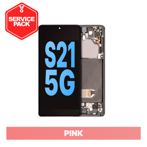 Samsung Galaxy S21 5G Screen Service Pack - Pink