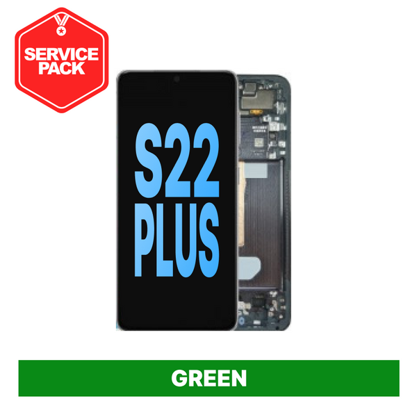 Samsung Galaxy S22 Plus Service Pack Screen - Green
