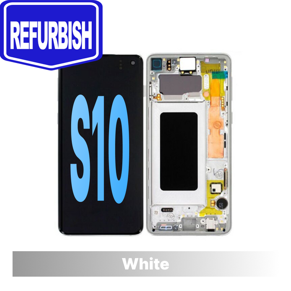 Samsung Galaxy S10 Refurbished - White (B Grade)