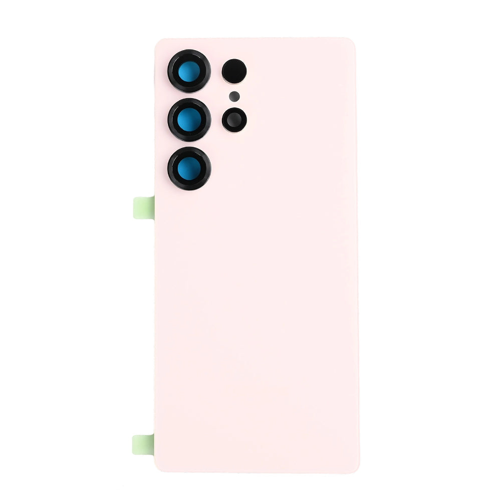 Samsung S25 Ultra Back Glass with Adhesive -Oem- Titanium Pink Gold