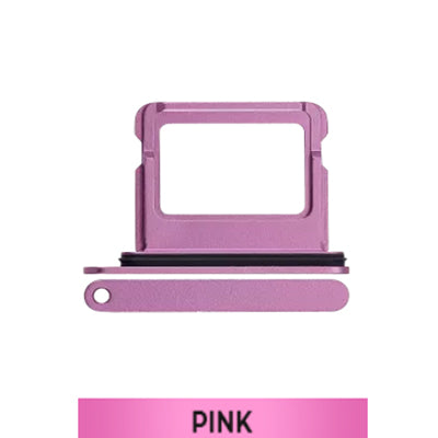 Single SIM Card Tray for iPhone 16/16 Plus-Pink