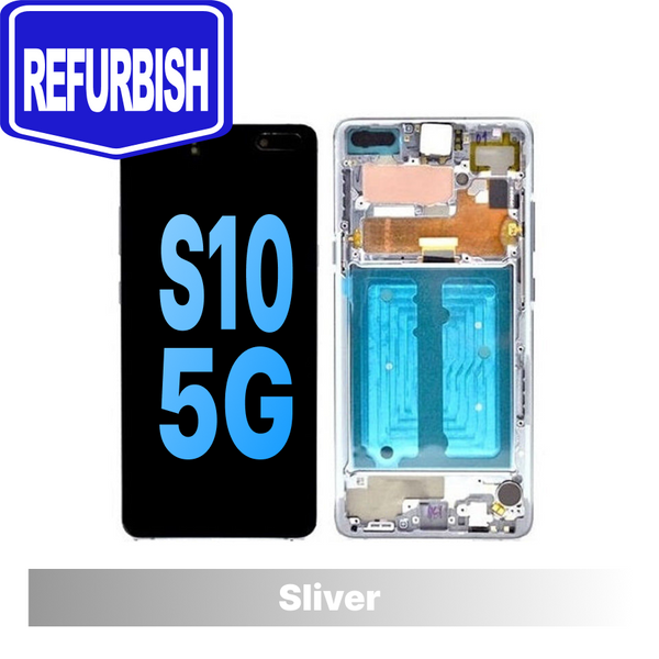 Samsung Galaxy S10 5G Refurbished (B Grade) - Silver