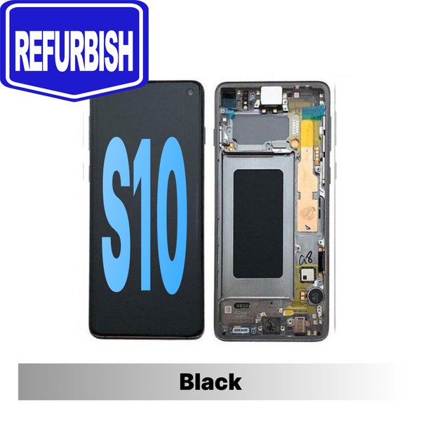 Samsung Galaxy S10 Refurbished - Black (B Grade)