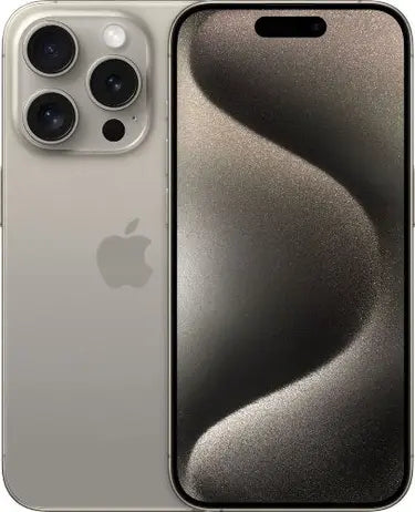 [Grade-A]iPhone 15 Pro Used Phone 1TB Natural Titanium Bat 90% above