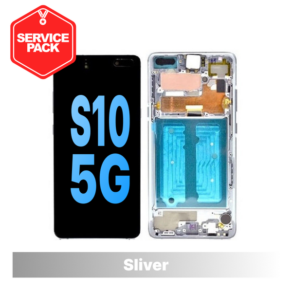 Samsung Galaxy S10 5G Screen Service Pack - SILVER