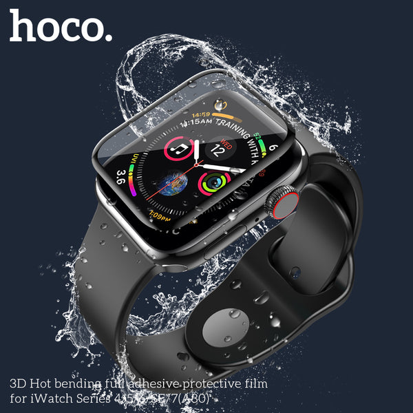 Hoco A30 3D Hot Bending Full Screen Protection Film For iWatch 7 - 45mm