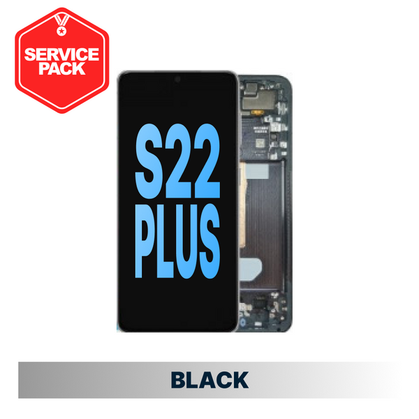 Samsung Galaxy S22 Plus Service Pack Screen - Black