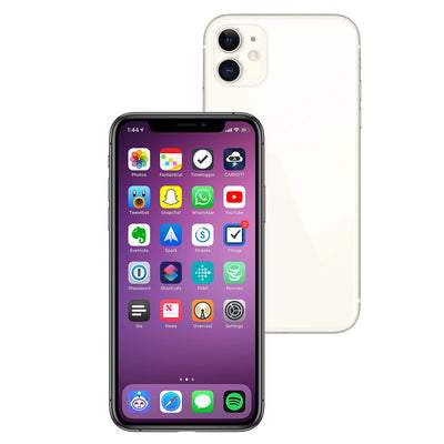 iPhone 11 Used Phone 256GB White [A100]