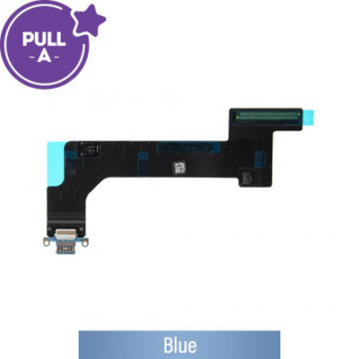 iPad 10 (2022) Charging Port with Flex Cable-WiFi+Cellular-OEM- Blue